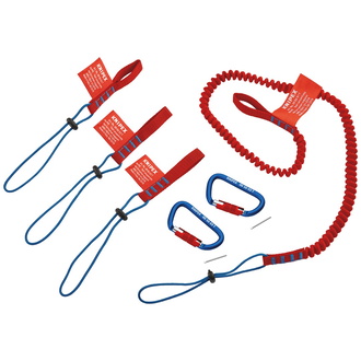 Knipex Sicherungssystem-Set 1 x 00 50 01 T BK, 3 x 00 50 02 T BK, 2 x 00 50 03 T BK (SB-Karte/Blister)