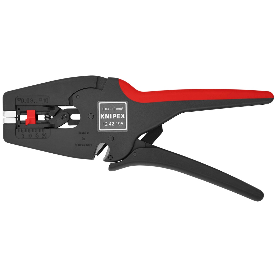 Knipex - 12 42 195 MultiStrip 10 Pince à dénuder automatique 195 mm