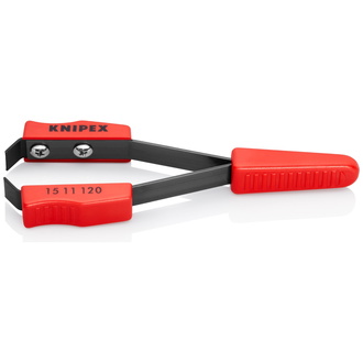 Knipex Lackabzieh-Pinzette geriffelt 125 mm