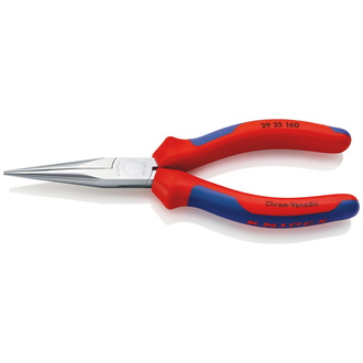 Knipex Telefonzange, mit Mehrkomponenten-Hüllen, verchromt 160 mm