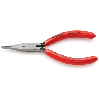 Knipex Justierzange, mit Kunststoff überzogen, schwarz atramentiert, 135 mm, flache Backen