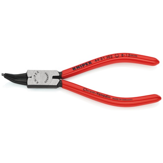 Knipex Sicherungsringzange für Innenringe in Bohrungen 45° gewinkelt, mit Kunststoff überzogen, schwarz atramentiert, 140 mm, 8 - 13 mm