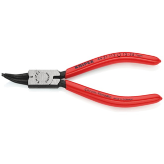 Knipex Sicherungsringzange für Innenringe in Bohrungen 45° gewinkelt, mit Kunststoff überzogen, schwarz atramentiert, 140 mm, 12 - 25 mm