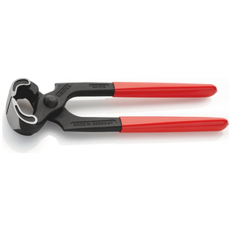 Knipex Kneifzange, mit Kunststoff überzogen, schwarz atramentiert, 210 mm