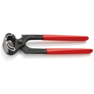 Knipex Kneifzange, mit Kunststoff überzogen, schwarz atramentiert, 225 mm