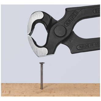 Knipex Hammerzange, mit Kunststoff überzogen, schwarz atramentiert, 210 mm (SB-Karte/Blister)