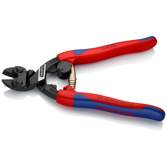 Knipex CoBolt Kompakt-Bolzenschneider, mit Mehrkomponenten-Hüllen, 200 mm