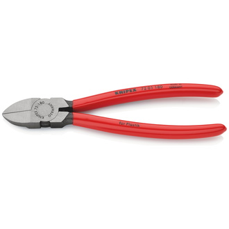 Knipex Seitenschneider für Kunststoff mit Kunststoff überzogen 180 mm