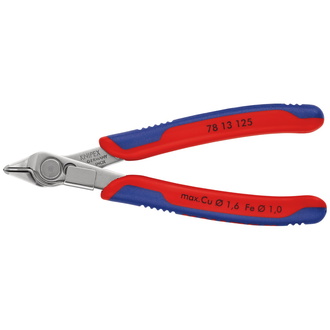 Knipex Electronic Super Knips, mit Mehrkomponenten-Hüllen, 125 mm, Art.Nr. 78 13 125