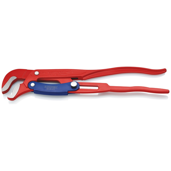 Knipex Rohrzange S-Maul mit Schnelleinstellung rot pulverbeschichtet 420 mm - 2