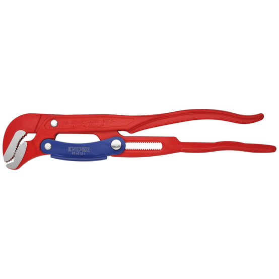 Knipex Rohrzange S-Maul mit Schnelleinstellung rot pulverbeschichtet 420 mm - 1