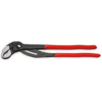 Knipex Cobra XL Rohr- und Wasserpumpenzange mit Kunststoff überzogen grau atramentiert 400 mm