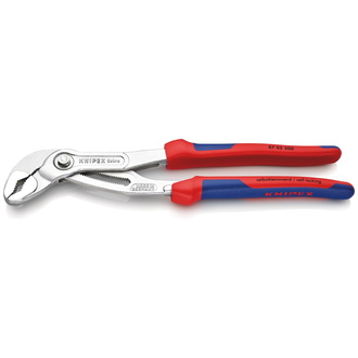 Knipex Cobra Hightech-Wasserpumpenzange, mit Mehrkomponenten-Hüllen, verchromt 300 mm