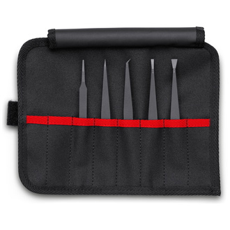 Knipex Kunststoffpinzetten-Set ESD 5-tlg.