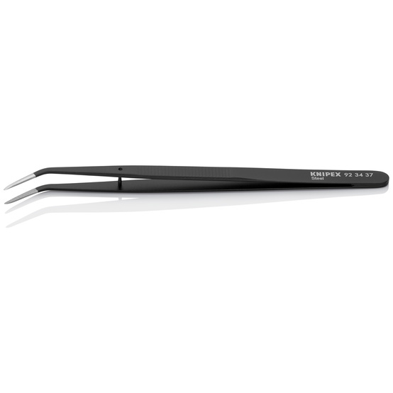 Knipex Universalpinzette geriffelt 155 mm, Spitzenbreite 0.8 mm, Backen gewinkel - 2