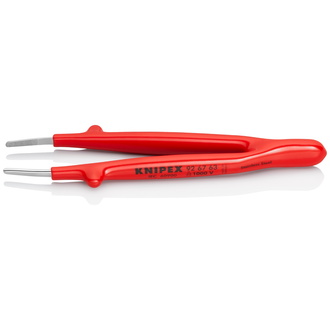 Knipex Universalpinzette isoliert Glatt 145 mm