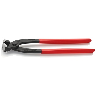 Knipex Monierzange (Rabitz- oder Flechterzange), mit Kunststoff überzogen, schwarz atramentiert, 280 mm