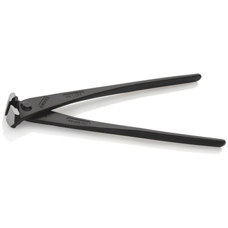Knipex Kraft-Monierzange hochübersetzt schwarz atramentiert 250 mm (SB-Karte/Blister)