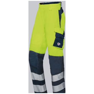 BP Warnschutzhose für Herren 2236 Gr. 44n warngelb/nachtblau