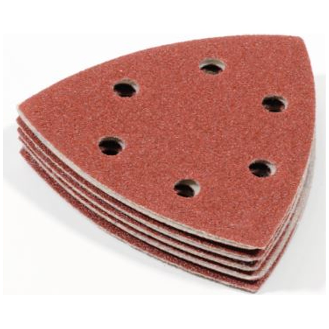 Makita Delta-Schleifpapier, 10 Stk., Ø 93 mm, Körnung 120, Holz- und Metalloberflächen p5542161
