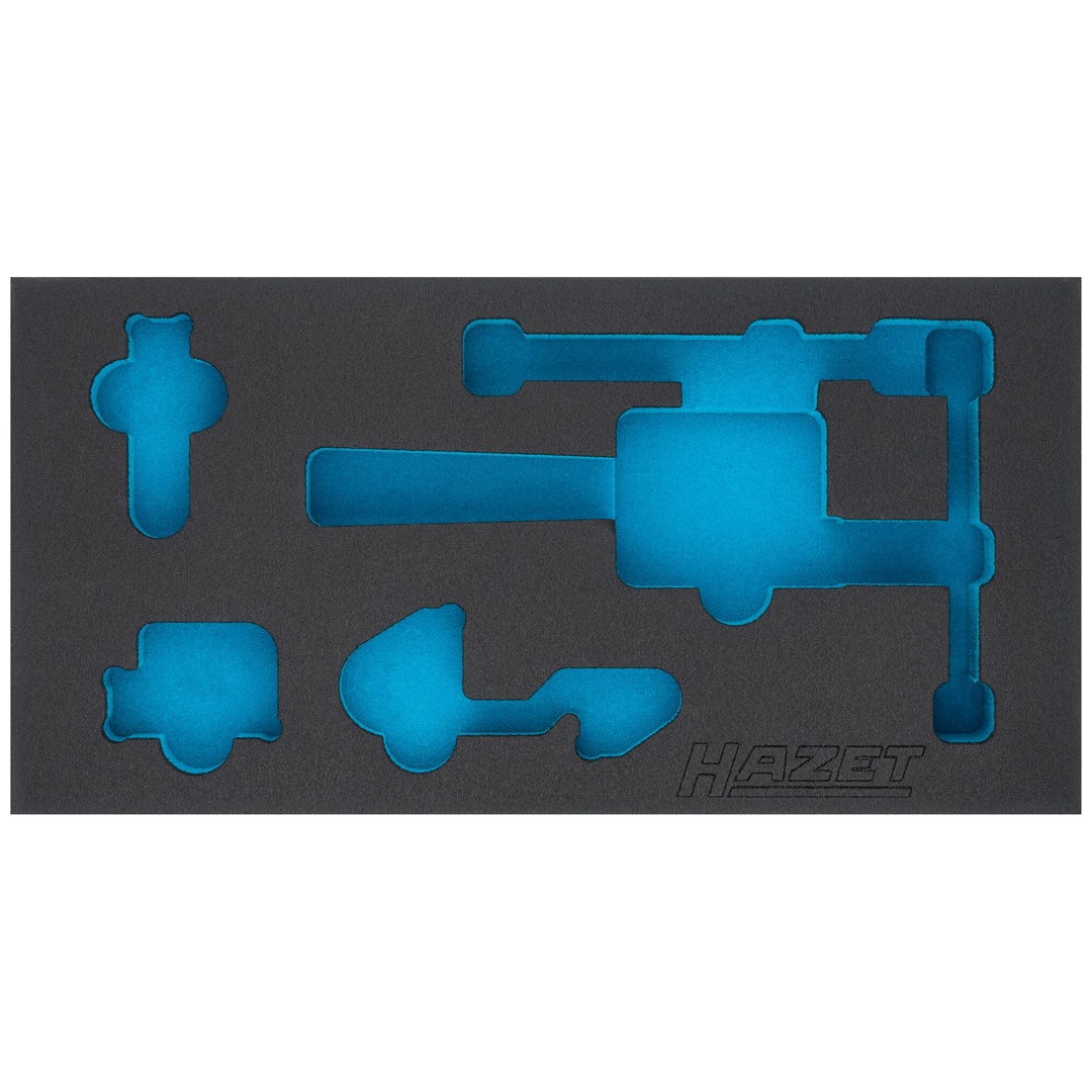 Hazet 2-Komponenten Weichschaumeinlage 163-560L, (LxB) 342 x 172 mm