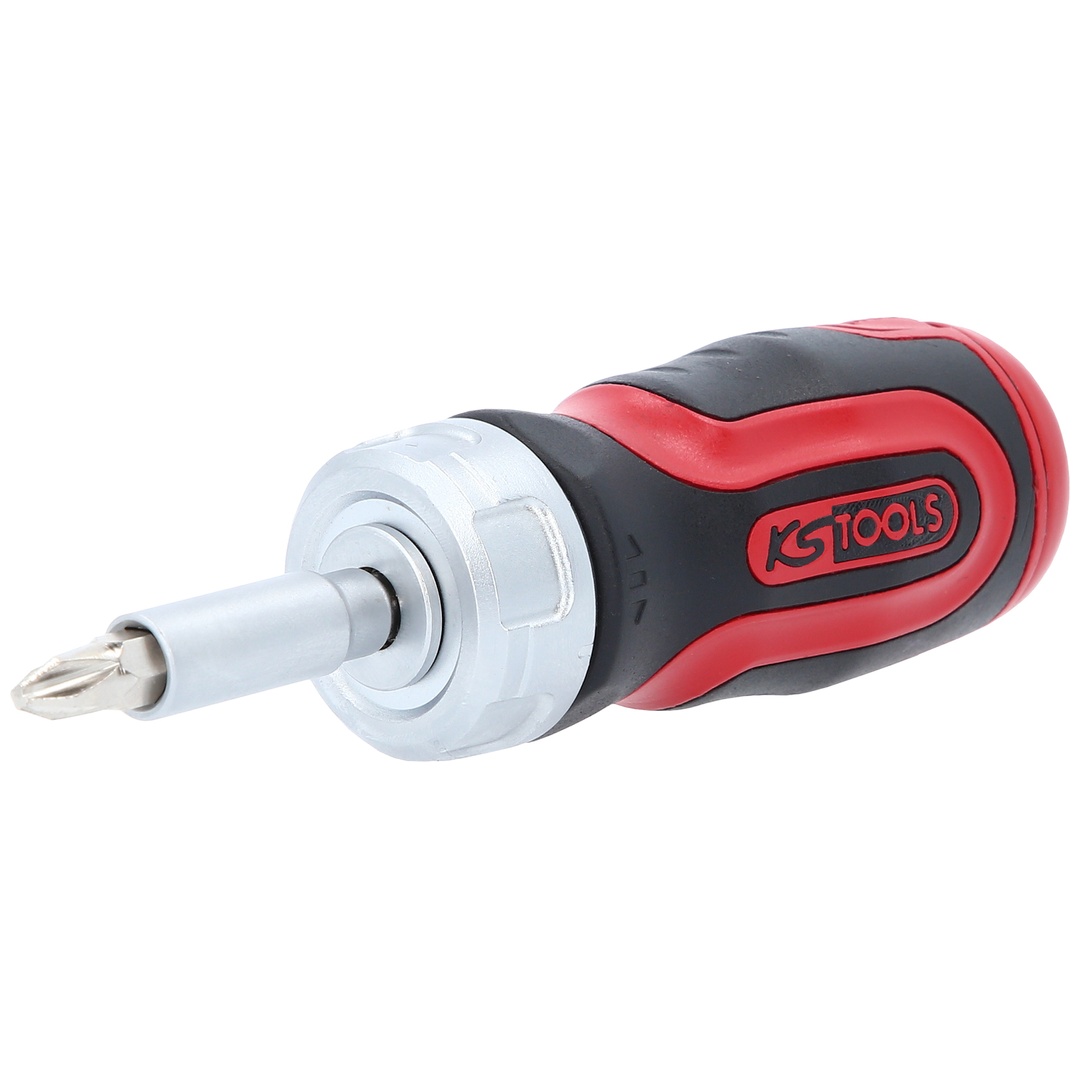 KS Tools 1/4 6 in 1 Mini-Ratschen-Schraubendreher