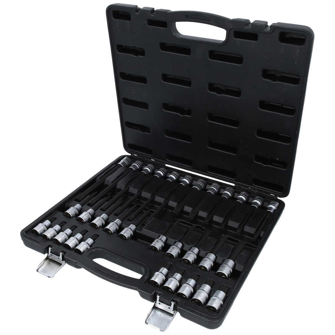 KS Tools 1/2 Bit-Stecknuss-Satz für TX Schrauben, 32-tlg