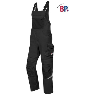 BP Latzhose mit Kniepolstertaschen 1979 Gr. 42-normal schwarz