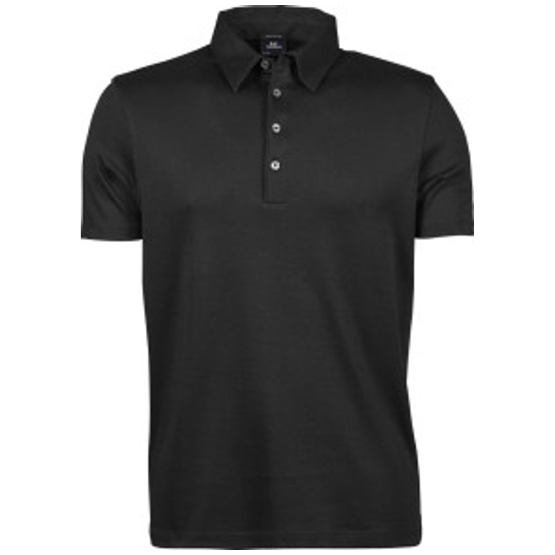 Cotton Classics-18.1440 Herren Pima Baumwoll Polo Gr. L schwarz
