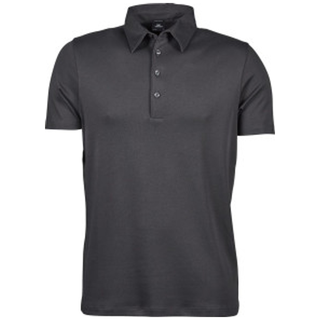 Cotton Classics-18.1440 Herren Pima Baumwoll Polo Gr. XL dark grey