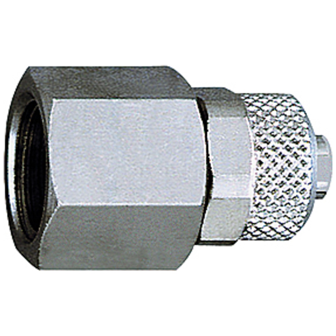 Riegler Gerade Aufschraubverschraubung, G 1/8 i., für Schlauch 8/6