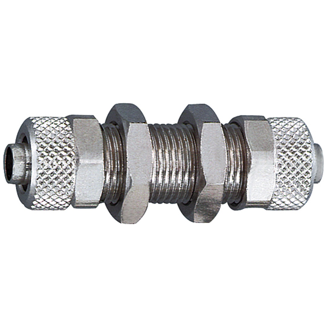 Riegler Schottverschraubung, M14x1,0, für Schlauch 10/8 mm, Messing vern.