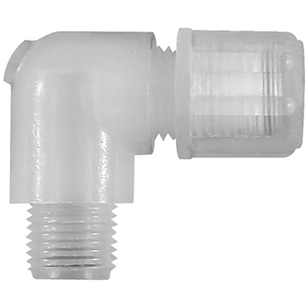 Riegler Winkel-Einschraubverschraubung G 1/4 a., f Schlauch 8/10 mm, PFA