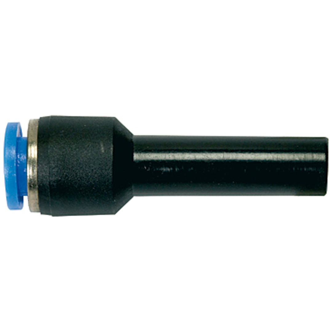 Riegler Gerader Reduzierstecker Blaue Serie, Schlauch-Ø8 Stecknippel 10mm