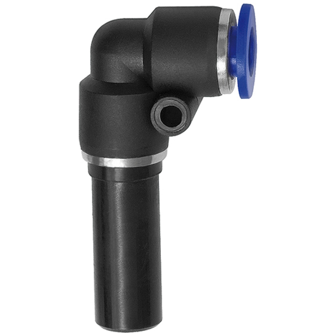 Riegler L-Steckverbindung Blaue Serie, Schlauch-Ø12Stecknippel 12mm