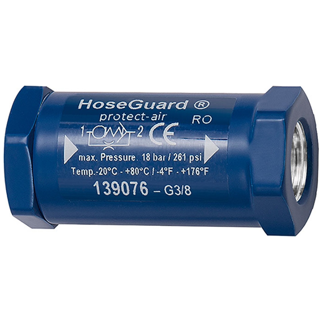 Riegler Schlauchbruchsicherung »Hose Guard«, Alu / Alu, G 3/4 IG/IG