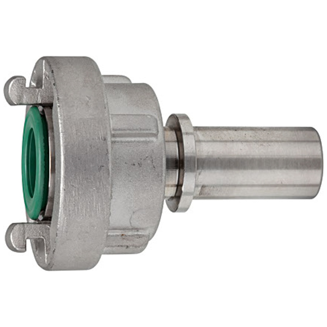 Riegler Storz-Kupplung, Stutzen, Schaleneinband, MS, Größe 25-D, LW 25