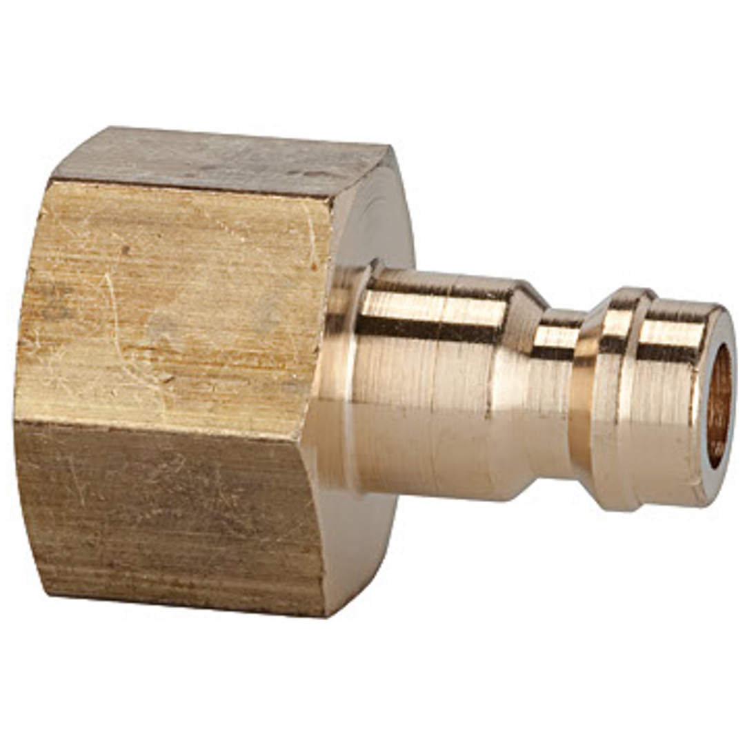 Riegler Stecknippel für Kupplung NW 5, Messing, IG G1/4