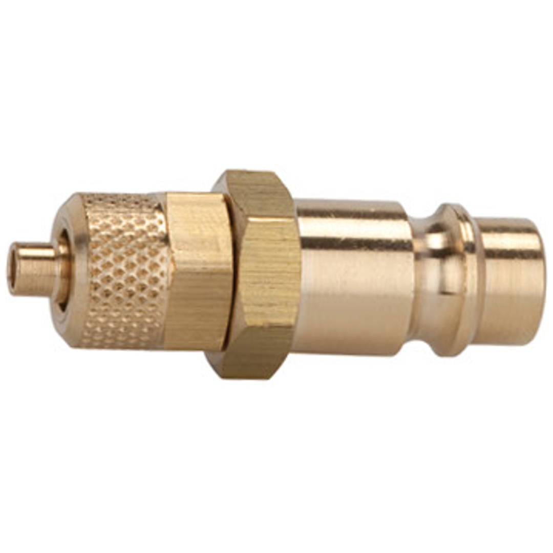 Riegler Nippel für Kupplungen NW 7,2 - NW 7,8, MS blank, für Schlauch 8x6