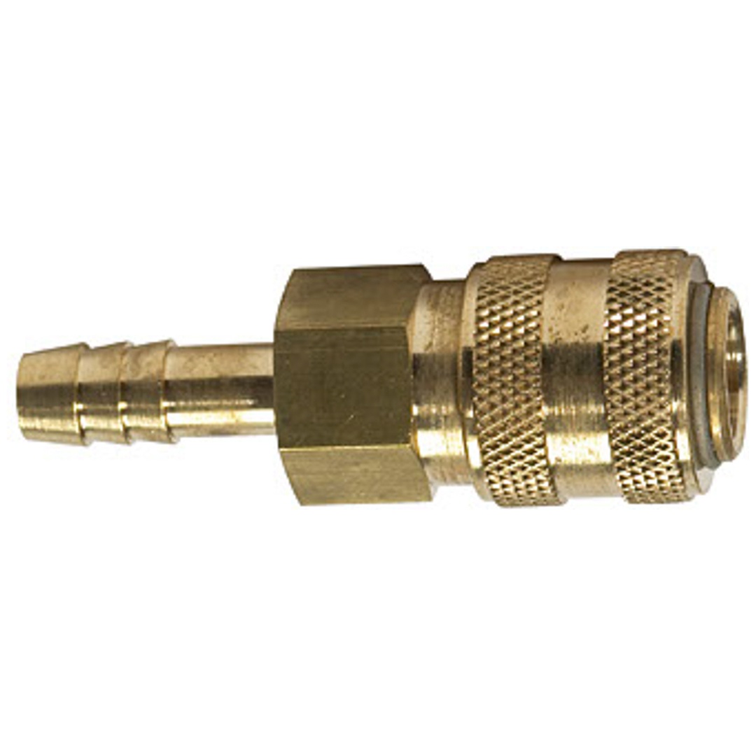 Riegler SchnellverschlusskupplungNW 5, Messing, connect-line, Tülle 6mm