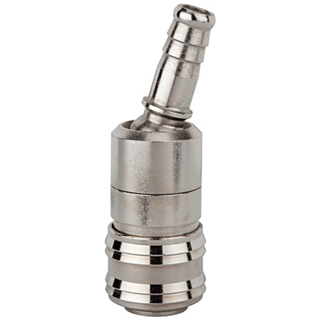 Riegler Schnellverschlusskupplung NW 7,2, MS vern., Tülle 10 mm drehbar