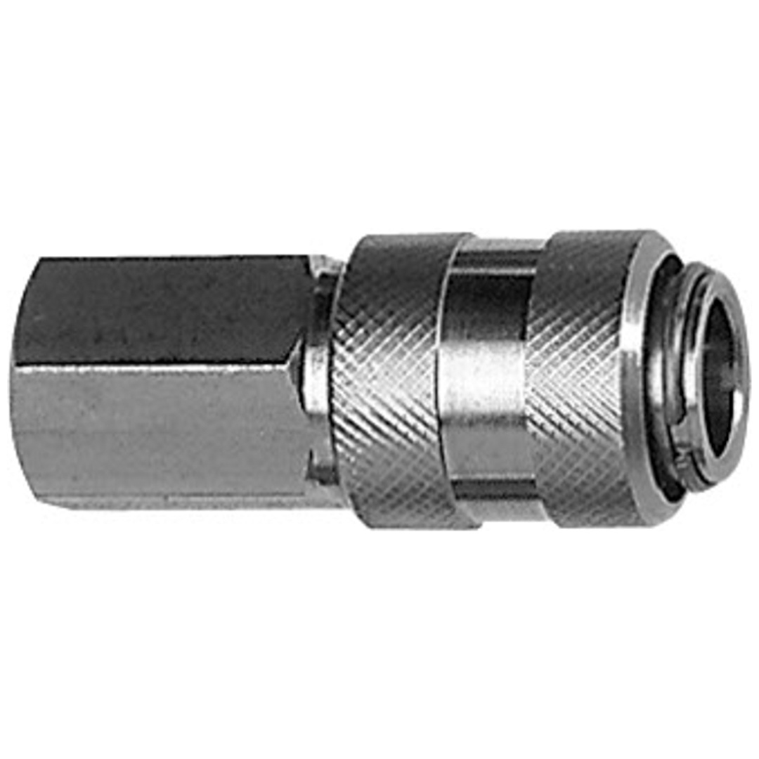 Riegler Schnellverschlusskupplung NW 7,8, Edelstahl 1.4305, G 1/2 IG