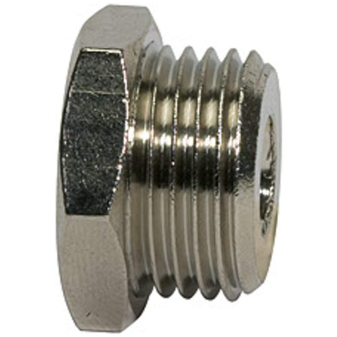 Riegler Reduziernippel »value line«, G 1/2 a., G 1/8 i., SW 24, MS vern.