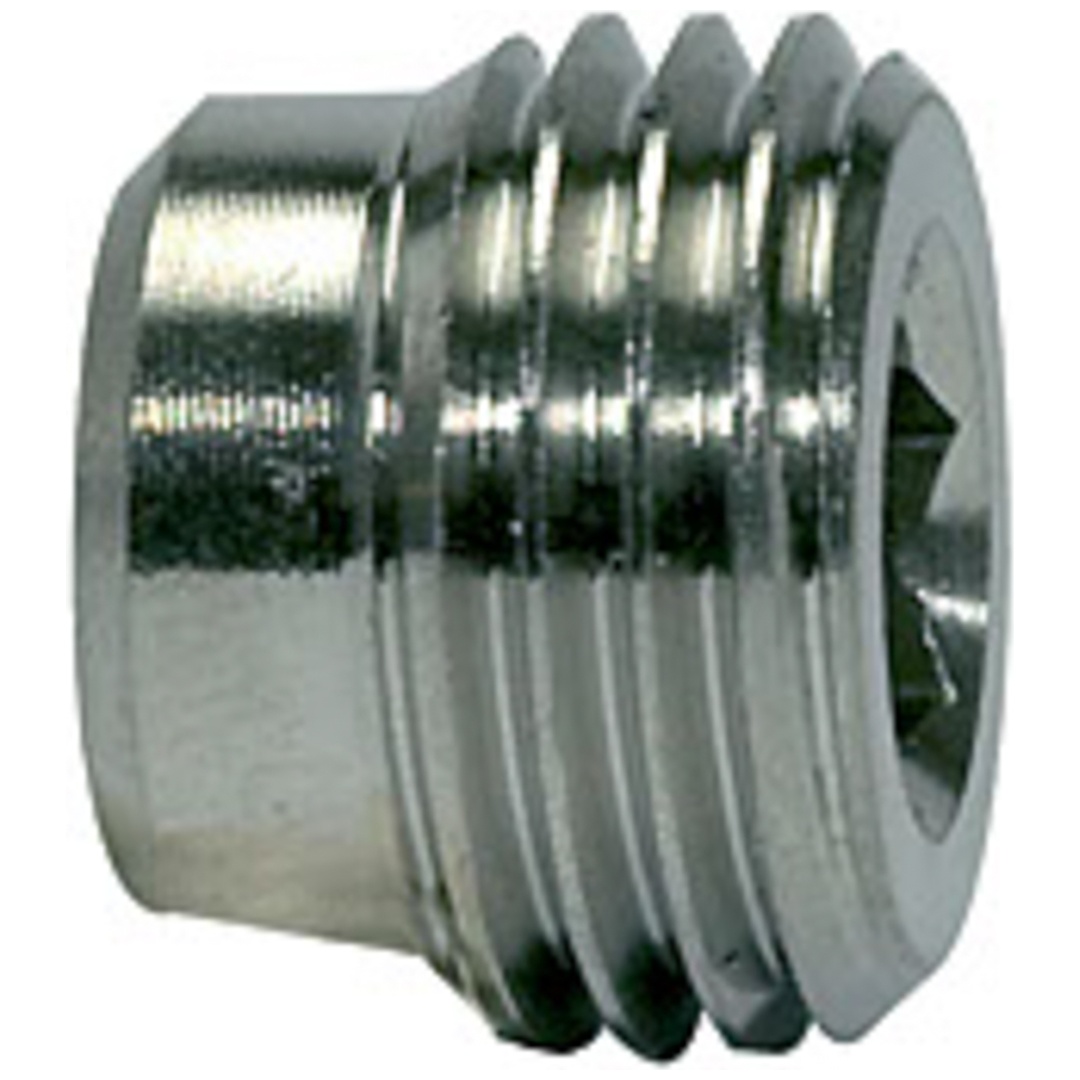 Riegler Verschlussschraube, Innensechskant, ohne Bund, G 1/4, ES 1.4571