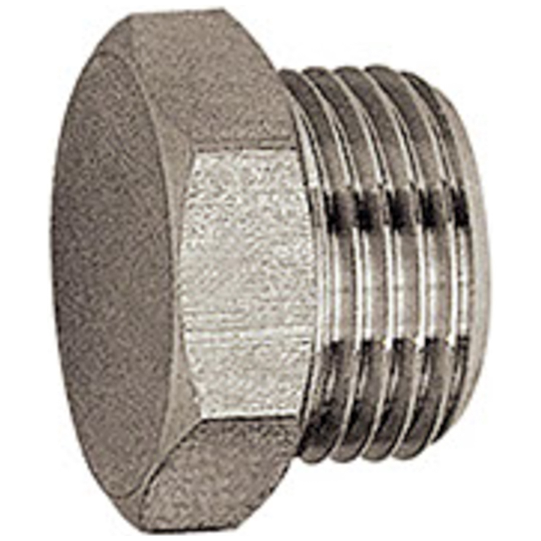 Riegler Verschlussschraube, Außensechskant, G 1, SW 38, ES 1.4571