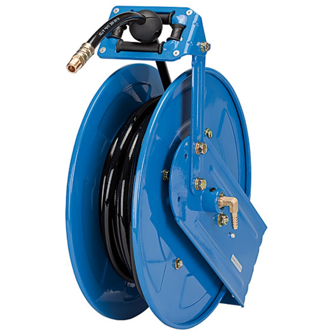 Riegler Schlauchaufroller, Druckluft/Wasser, PU-Schl. Ø 10x6,5, Länge 20 m