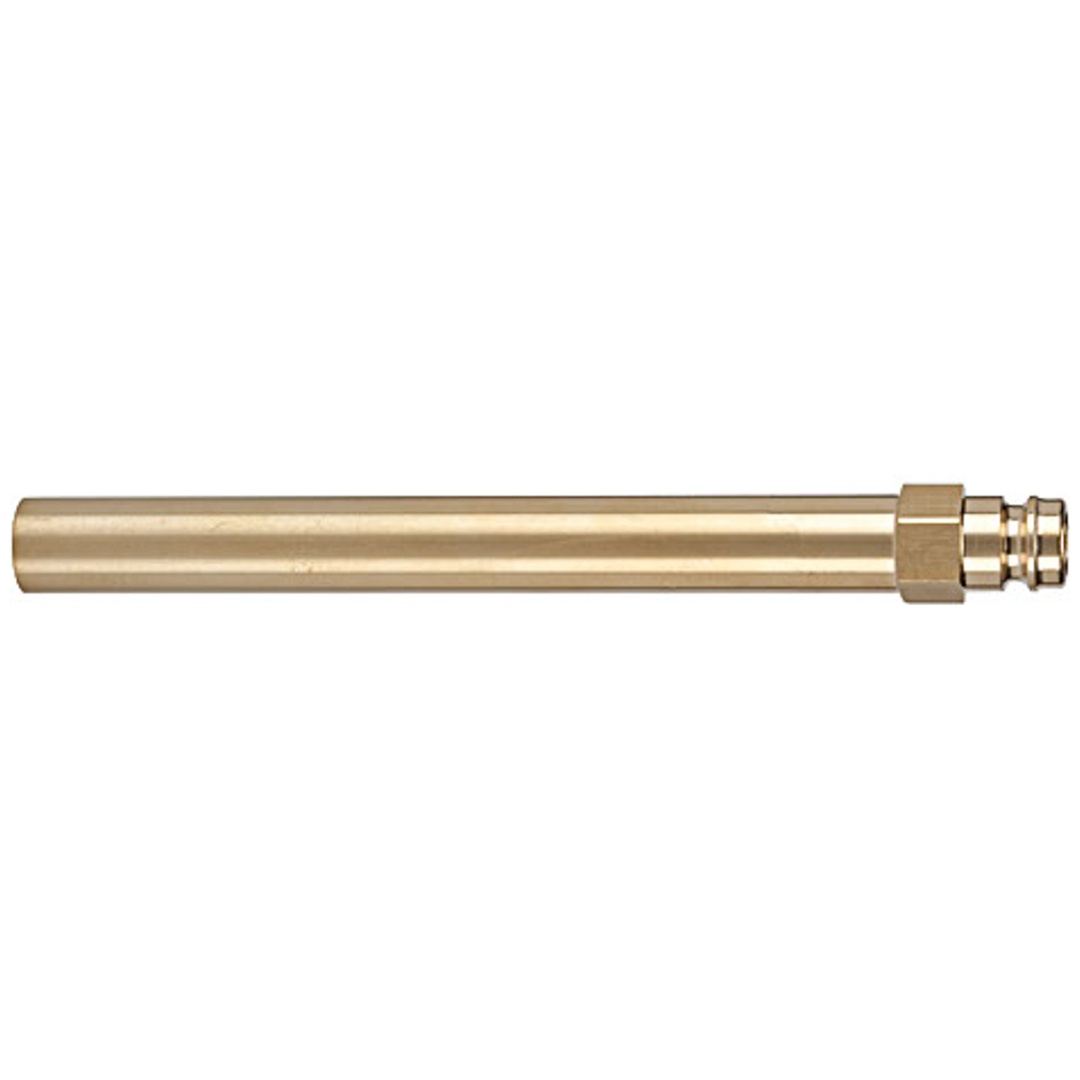Riegler Stecknippel-Rohr DN 9, Rohr-Außen-Ø 14 mm, SW 15, Länge 300 mm