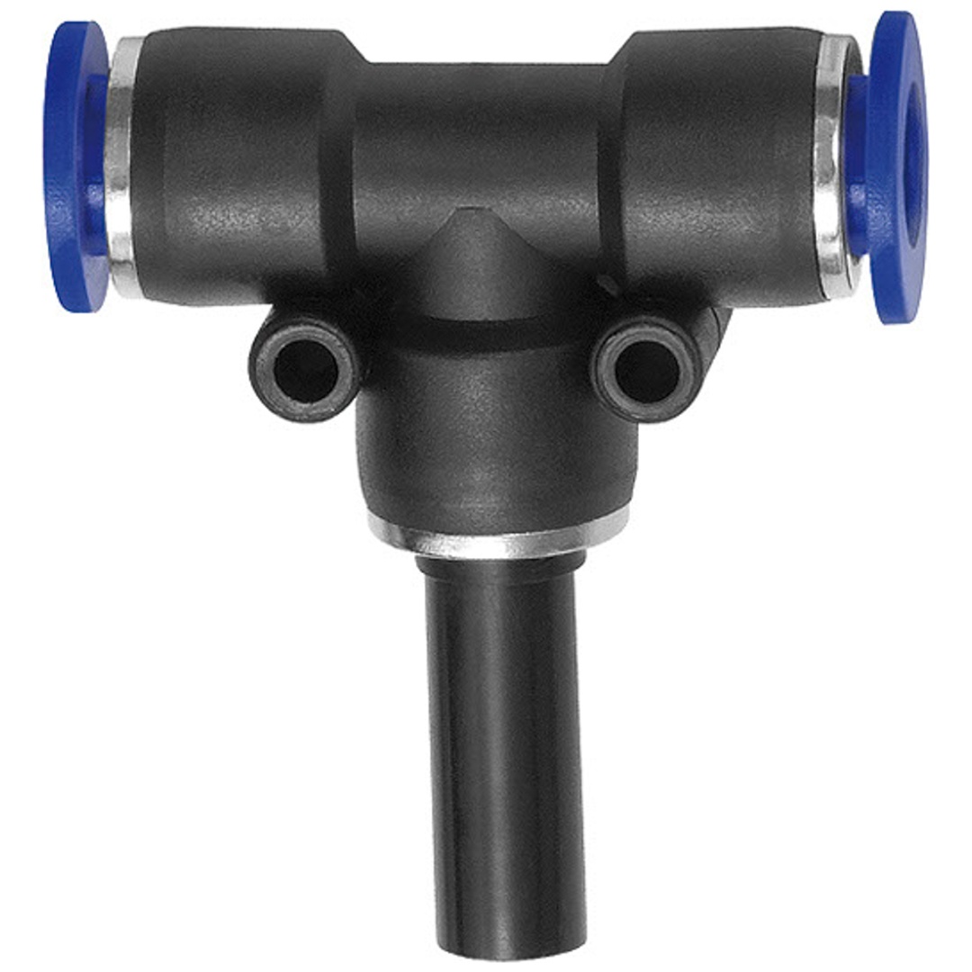 Riegler T-Steckverbindung, Stecknippel 12 »Blaue Serie«, Schl.-Ø 12