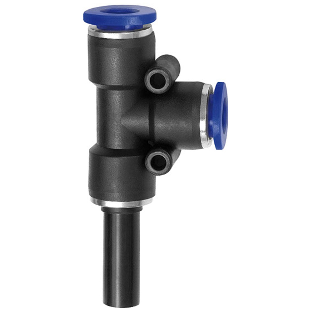 Riegler T-Steckverbindung, Stecknippel 16mm »Blaue Serie« L-Form, Schl.-Ø12