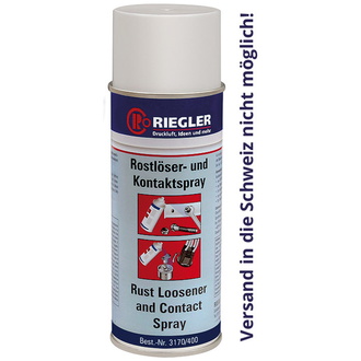 Riegler Rostlöser-und Kontaktspray, 400 ml